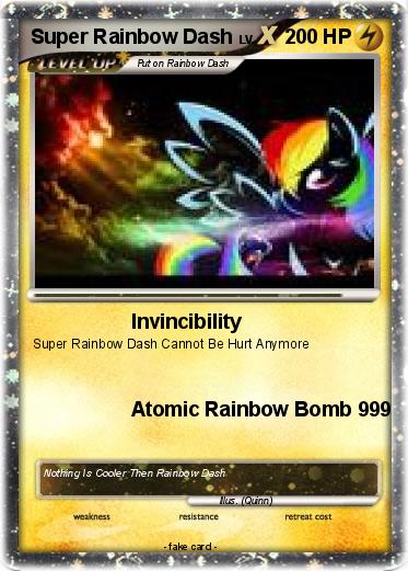 Pokemon Super Rainbow Dash