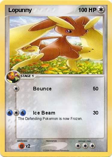 Pokemon Lopunny