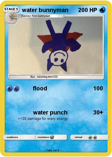 Pokemon water bunnyman