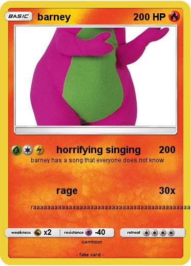 Pokemon barney