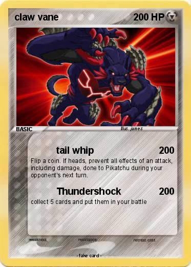 Pokemon claw vane