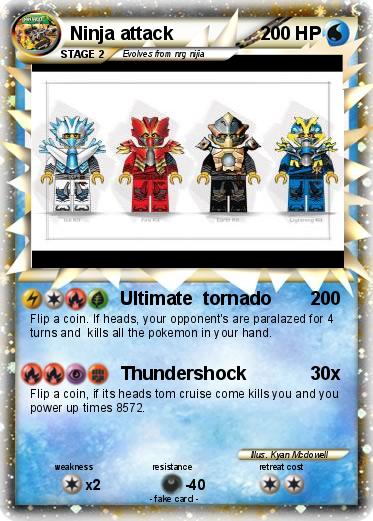 Pokemon Ninja attack