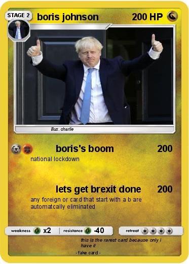 Pokemon boris johnson