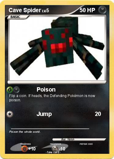 Pokemon Cave Spider