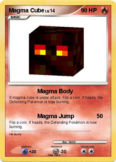 Pokemon Magma Cube