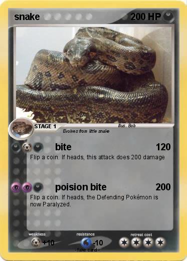 Pokemon snake