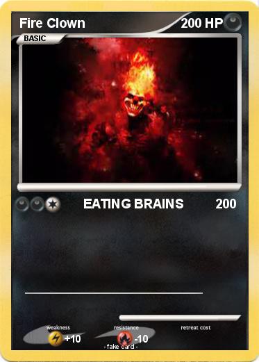 Pokemon Fire Clown