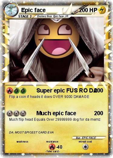 Pokemon Epic face
