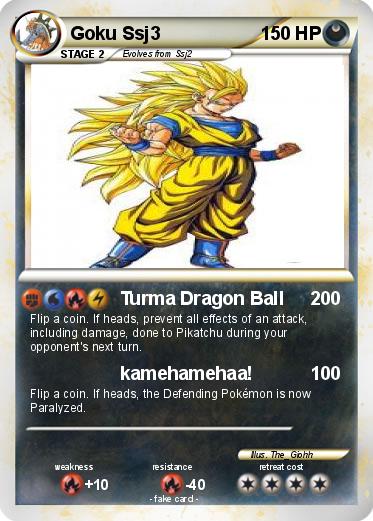 Pokemon Goku Ssj3