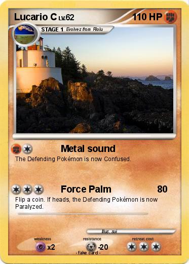 Pokemon Lucario C