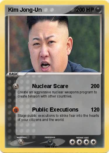 Pokemon Kim Jong-Un