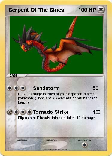 Pokemon Serpent Of The Skies