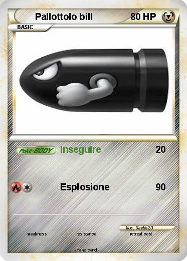 Pokemon Pallottolo bill