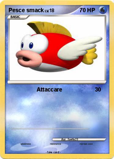 Pokemon Pesce smack