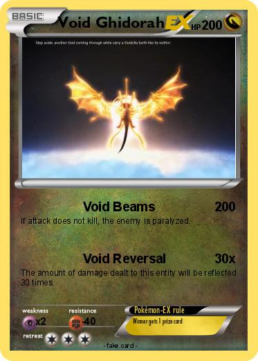 Pokemon Void Ghidorah