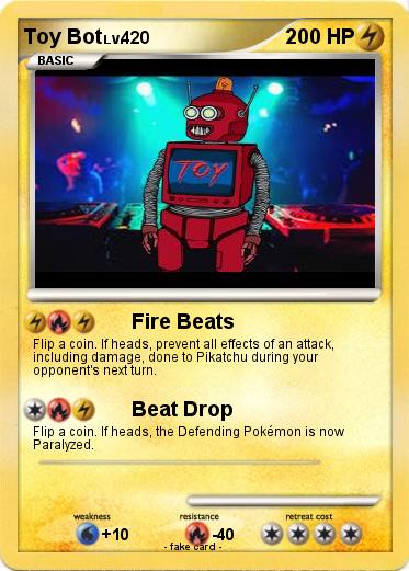 Pokemon Toy Bot