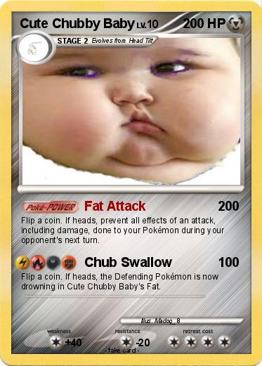 Pokemon Cute Chubby Baby