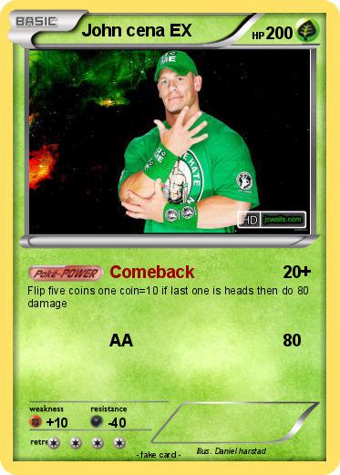 Pokemon John cena EX