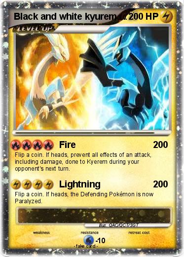 Pokemon Black and white kyurem