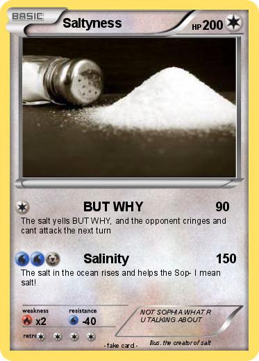 Pokemon Saltyness