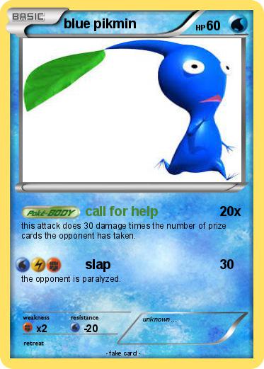 Pokemon blue pikmin