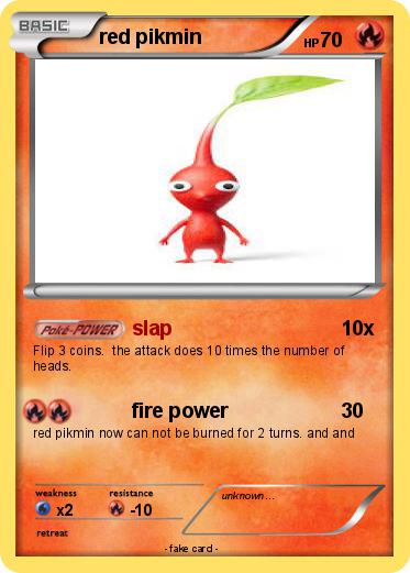 Pokemon red pikmin