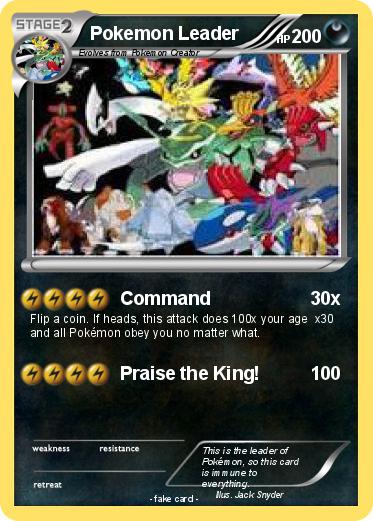 Pokemon Pokemon Leader