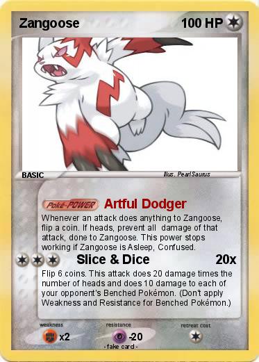 Pokemon Zangoose