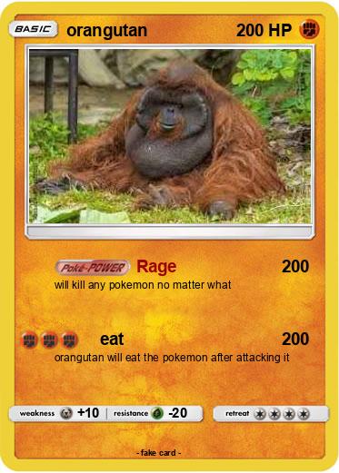 Pokemon orangutan