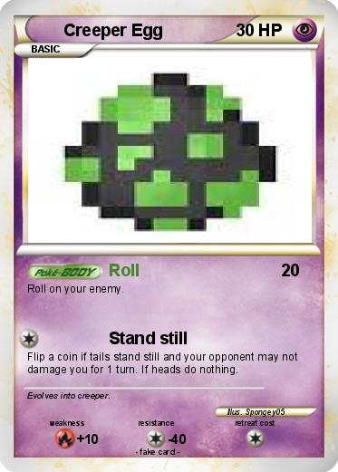Pokemon Creeper Egg