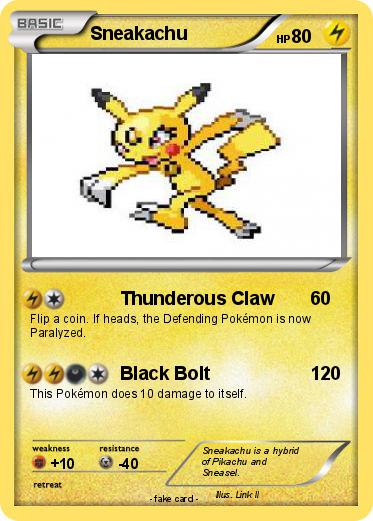 Pokemon Sneakachu