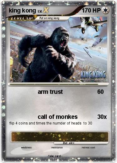 Pokemon king kong