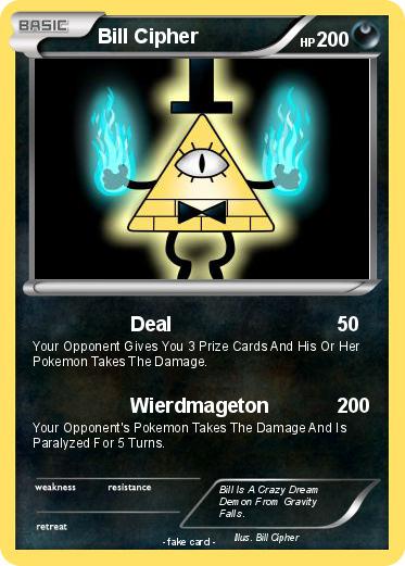 Pokemon Bill Cipher
