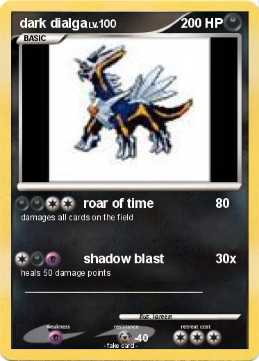 Pokemon dark dialga