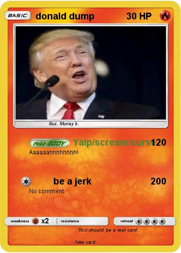 Pokemon donald dump