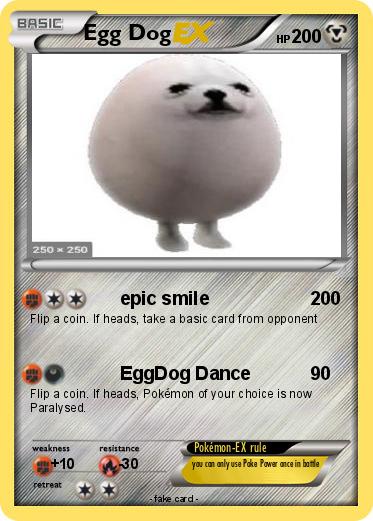Pokemon Egg Dog