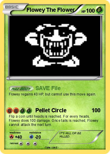 Pokemon Flowey The Flower