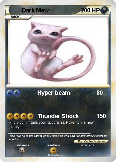 Pokemon Dark Mew