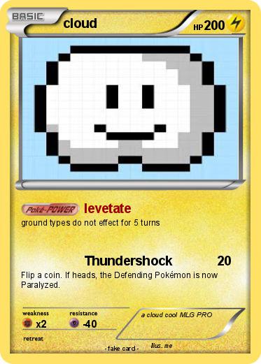Pokemon cloud
