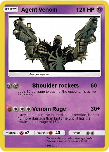 Pokemon Agent Venom