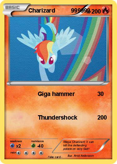 Pokemon Charizard          999999