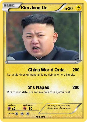 Pokemon Kim Jong Un