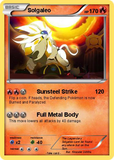 Pokemon Solgaleo
