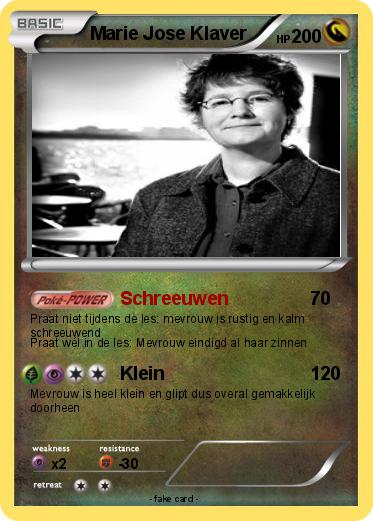 Pokemon Marie Jose Klaver