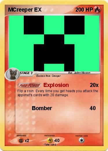 Pokemon MCreeper EX