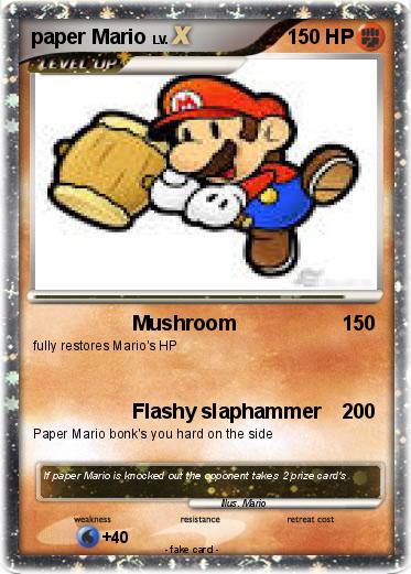 Pokemon paper Mario