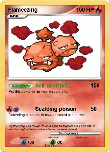 Pokemon Flameezing