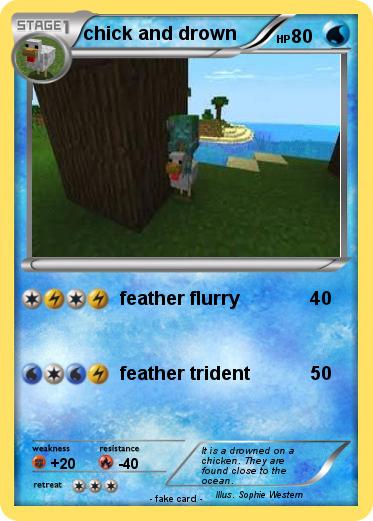 Pokemon chick and drown