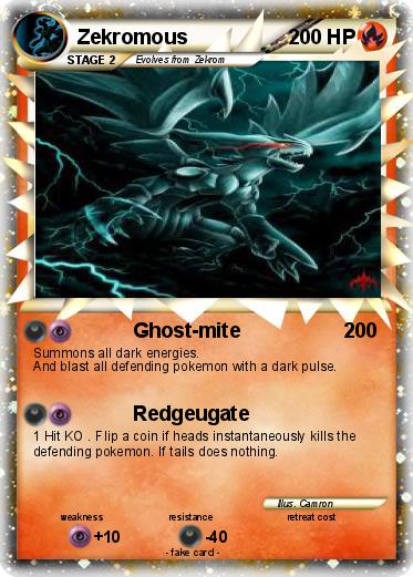 Pokemon Zekromous