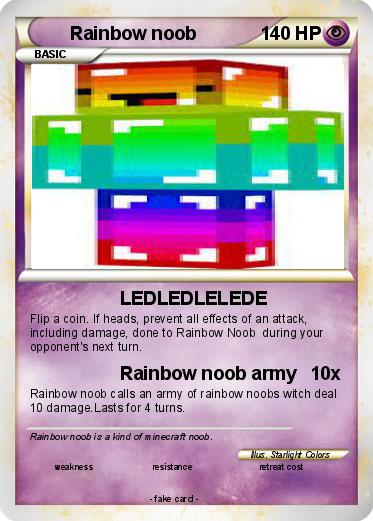 Pokemon Rainbow noob